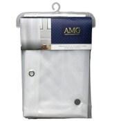 Wholesale - 70" x 72" Clear PEVA Shower Liner wMetal Grommets and Weighed Magnetic Hem C/P 12, UPC: 092903960369